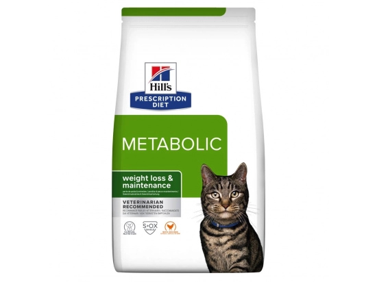 Фото - ветеринарные корма Hill's Prescription Diet Metabolic Weight Management корм для кошек курицей