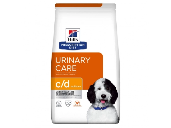 Фото - ветеринарні корми Hill's Prescription Diet C/D Multicare Urinary Care корм для собак з куркою