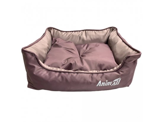 Фото - лежаки, матраси, килимки та будиночки AnimAll Nena Velours лежак для котів та собак, какао