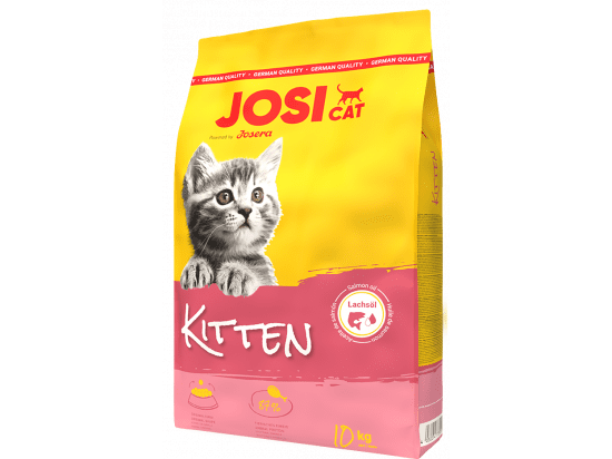 Фото - сухой корм Josera JosiCat Kitten Crunchy Poultry корм для котят ДОМАШНЯЯ ПТИЦА