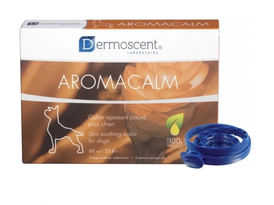 Фото - седативні препарати (заспокійливі) Dermoscent AROMACALM заспокійливий шкіру нашийник для собак