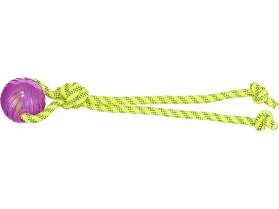 Фото - игрушки Trixie Aqua Toy плавающая игрушка для собак, веревка с шаром и узлом (33662)