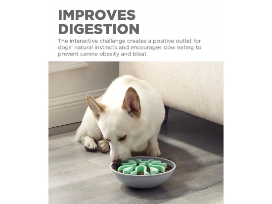 Фото - миски, поилки, фонтаны Outward Hound DOG SPIN N`EAT GRN кормушка-головоломка для собак, зеленый
