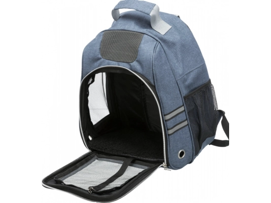 Фото - переноски, сумки, рюкзаки Trixie  DAN рюкзак-переноска для животных, синий/серый (28859)