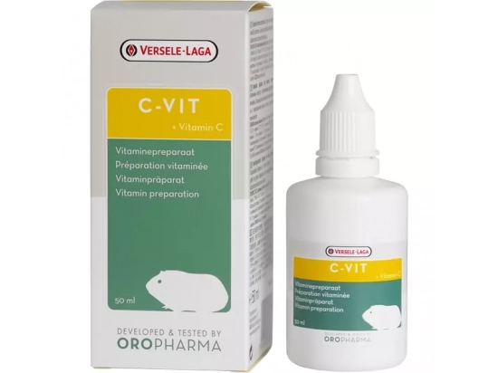 Фото - вітаміни та мінерали Versele-Laga Oropharma (Орофарма) C-Vit С-ВІТ з вітаміном С, рідкі вітаміни для морських свинок