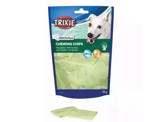 Фото - ласощі Trixie Ласощі для собак, чіпси зі спіруліною (2682)