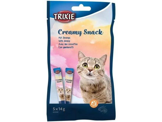 Фото - ласощі Trixie CREAMY SNACKS ласощі у вигляді крему для котів