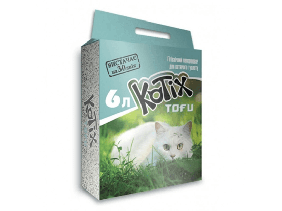 Фото - наповнювачі Kotix TOFU СОЄВИЙ наповнювач для котячого туалету, класик