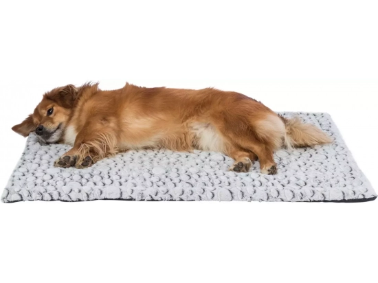 Фото - лежаки, матраси, килимки та будиночки Trixie MILK підстилка-килимок для собак і кішок, біло-сірий