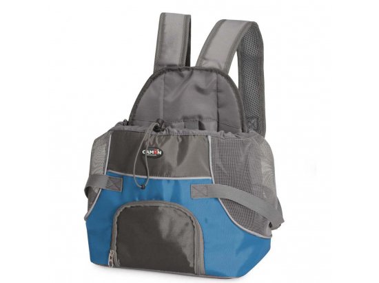 Фото - переноски, сумки, рюкзаки Camon (Камон) Рюкзак-переноска для тварин з відкритим верхом, синій