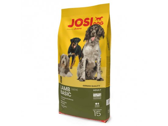 Фото - сухий корм Josera JosiDog Lamb Basic корм для дорослих собак з ягнятком