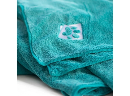 Фото - полотенца Fovis Полотенце для собак из микрофибры, бирюза