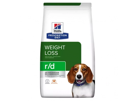 Фото - ветеринарные корма Hill's Prescription Diet r/d Weight Reduction корм для собак курицей