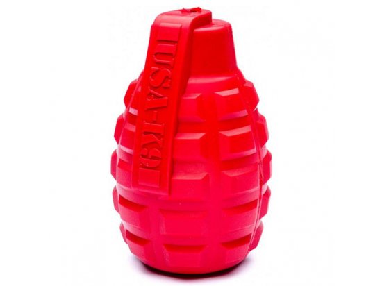 Фото - іграшки SodaPup (Сода Пап) Grenade іграшка для собак ГРАНАТА, червоний
