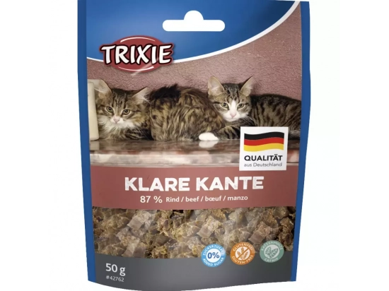 Фото - ласощі Trixie KLARE KANTE & BEEF ласощі для кішок з яловичиною (42762)