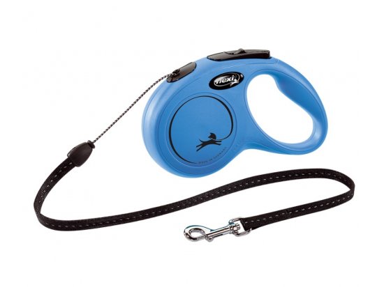 Фото - рулетки Flexi (Флекси) CLASSIC CORD поводок-рулетка для собак ТРОС, синий