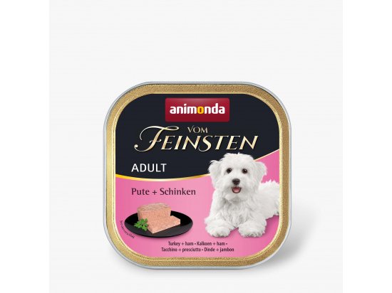 Фото - влажный корм (консервы) Animonda (Анимонда) Vom Feinsten Light Lunch Pute+schinken - консервы для собак ИНДЕЙКА и ВЕТЧИНА