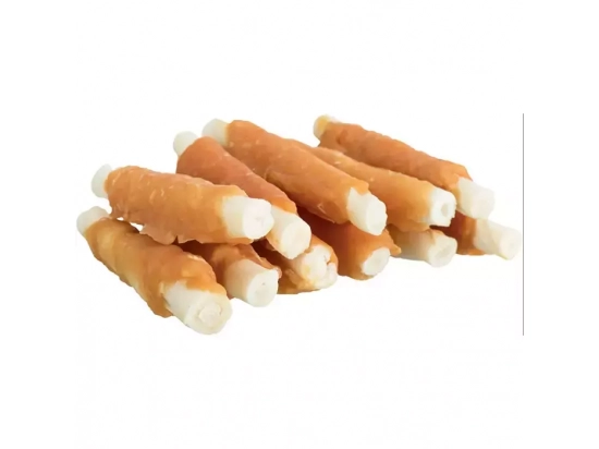 Фото - ласощі Trixie Denta Fun Chewing Rolls with Chicken - жувальні палички з куркою - ласощі для собак