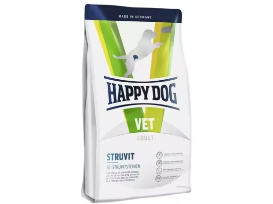Фото - ветеринарні корми Happy Dog (Хепі Дог) DIET STRUVIT лікувальний корм для собак із сечокам'яною хворобою