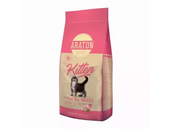 Фото - сухой корм Araton (Аратон) KITTEN CHICKEN сухой корм для котят КУРИЦА