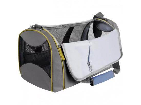 Фото - переноски, сумки, рюкзаки Collar (Коллар) 9981 сумка-переноска для собак и кошек, серый/синий