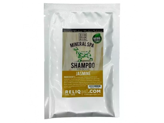 Фото - повсякденна косметика Reliq (релик) Mineral Spa Jasmine Shampoo Шампунь для собак з екстрактом жасмину