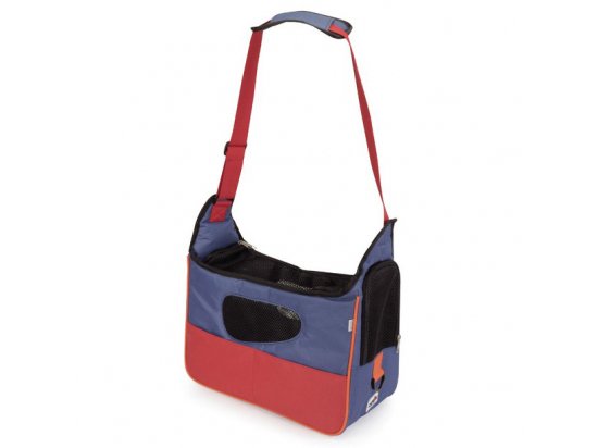 Фото - переноски, сумки, рюкзаки Camon (Камон) сумка-переноска для дрібних тварин, синій/червоний