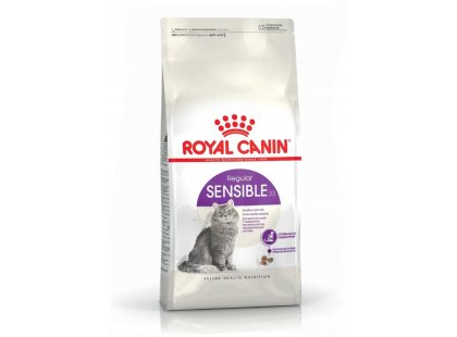 Фото - сухой корм Royal Canin SENSIBLE 33 (ЧУВСТВИТЕЛЬНОЕ ПИЩЕВАРЕНИЕ) корм для кошек от 1 года