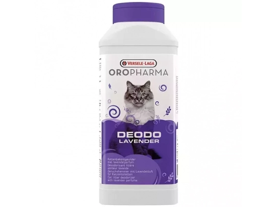 Фото - удаление запахов, пятен и шерсти Versele-Laga Oropharma (Орофарма) Deodo Lavender дезодорант для кошачьего туалета ЛАВАНДА