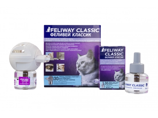 Фото - седативные препараты (успокоительные) Ceva (Сева) FELIWAY CLASSIC (ФЕЛИВЕЙ) феромон для кошек
