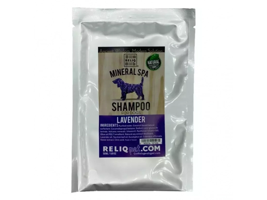 Фото - повсякденна косметика Reliq (релик) Mineral Spa Lavender Shampoo Шампунь для собак з олією лаванди
