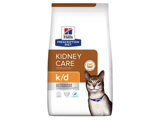 Фото - ветеринарні корми Hill's Prescription Diet k/d Kidney Care корм для кішок з тунцем