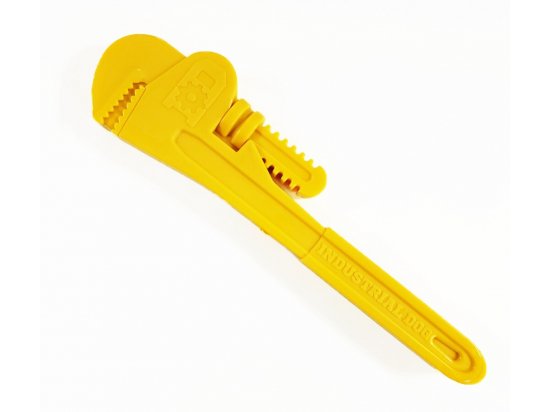 Фото - іграшки SodaPup (Сода Пап) Nylon Pipe Wrench іграшка для собак ТРУБНИЙ КЛЮЧ, жовтий