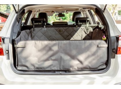 Фото - аксессуары в авто Harley & Cho SAVER GRAY автогамак для собаки в багажник, серый