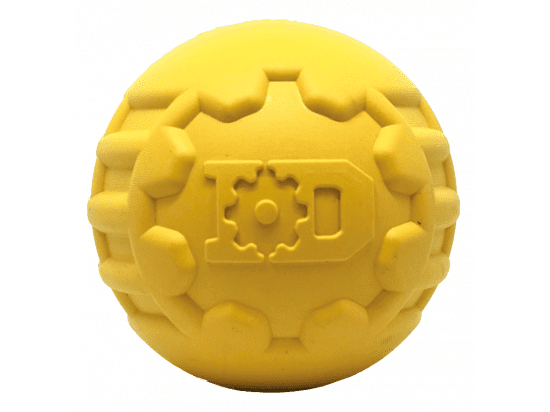 Фото - іграшки SodaPup (Сода Пап) Gear Ball іграшка для собак М'ЯЧ, жовтий