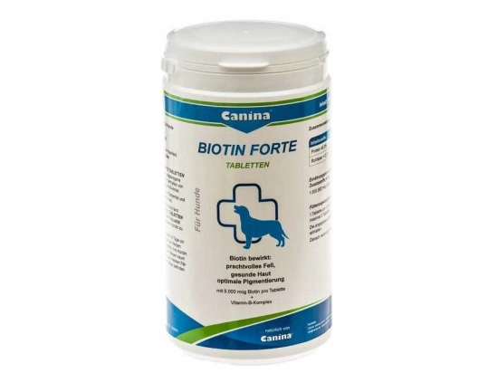 Фото - харчові добавки Canina (Каніна) Biotin forte інтенсивний препарат для довгошерстих собак
