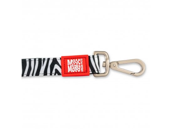 Фото - амуниция Max & Molly Urban Pets Short Leash поводок для собак Zebra