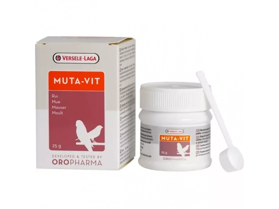 Фото - вітаміни та мінерали Versele-Laga Oropharma (Орофарма) Muta-Vit МУТА-ВІТ харчова добавка, вітаміни для оперення птахів