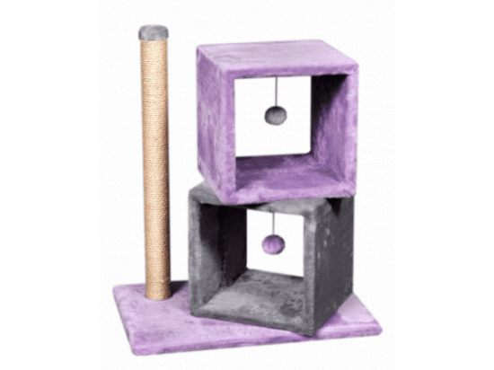 Фото - дряпалки, з будиночками Lucky Pet кігтеточка для котів, Кубик-Рубик