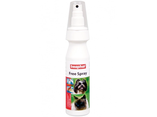 Фото - повсякденна косметика Beaphar Free Spray спрей від ковтунів з мигдальним маслом для собак та котів
