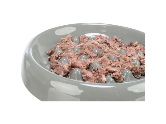 Фото - миски, напувалки, фонтани Trixie Slow Feeding Ceramic Bowl керамічна миска для повільного годування котів та собак (24800)