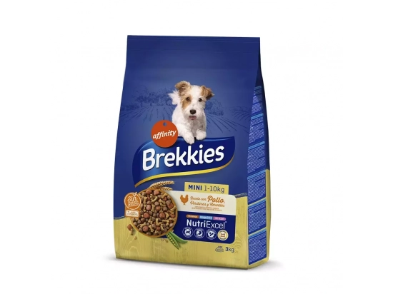 Фото - сухий корм Brekkies (Бреккіс) Excel Dog Mini Adult корм для дорослих собак малих порід (вагою від 1 до 10 кг)