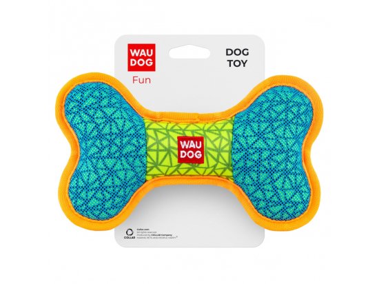 Collar WAUDOG Fun іграшка для собак з пищалкою КІСТКА - 2 фото