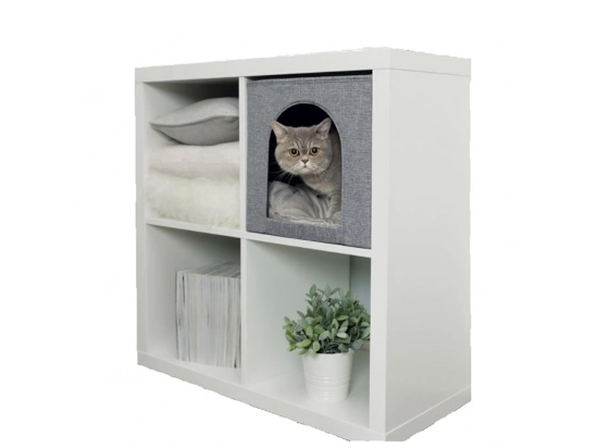 Фото - спальные места, лежаки, домики Trixie ELLA домик для кошек с подушкой, ткань (44087)