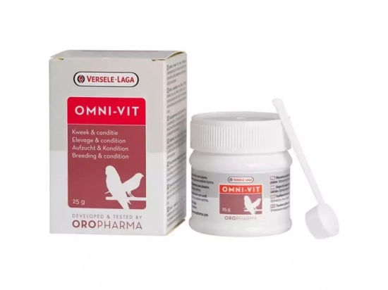Фото - вітаміни та мінерали Versele-Laga Oropharma (Орофарма) Omni-Vit вітаміни для кондиції птахів