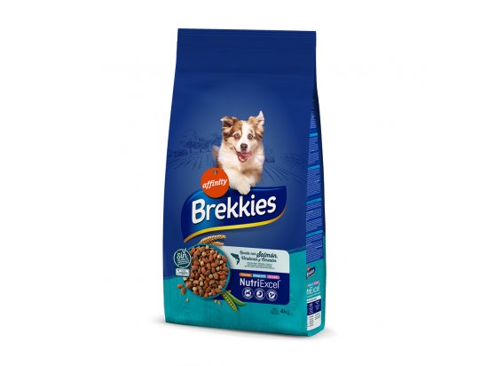 Brekkies (Бреккис) Excel Mix Fish - корм для взрослых собак с лососем, тунцом и овощами - 2 фото