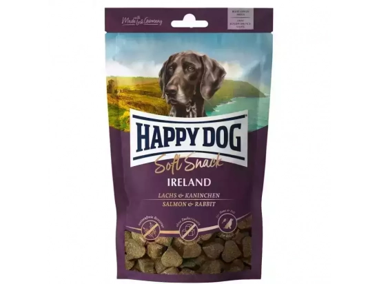 Фото - лакомства Happy Dog (Хэппи Дог) SOFTSNACK IRELAND лакомство для собак средних и крупных пород ЛОСОСЬ И КРОЛИК