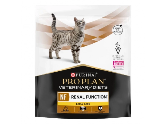 Фото - ветеринарні корми Purina Pro Plan (Пурина Про План) Veterinary Diets NF Renal Function Early Care сухий лікувальний корм для кішок з ранніми захворюваннями нирок