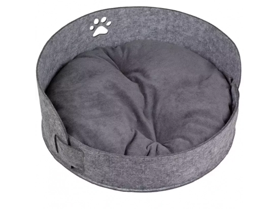 Фото - лежаки, матраси, килимки та будиночки Red Point CIRCLE лежак з подушкою для собак і котів КРУГ, повсть
