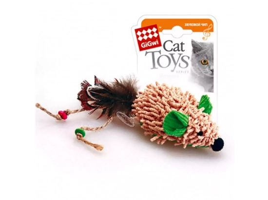Фото - іграшки GiGwi (Гігві) Melody Chaser МИША іграшка для котів з електронним чіпом, 7 см